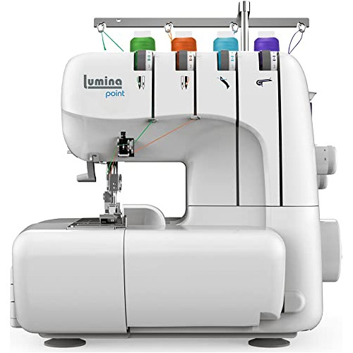 Máquina De Coser Lumina Point Serger, Fácil De Usar, Costura