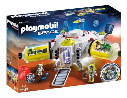 Novo Brinquedo Playmobil Estação Espacial C/acessórios  9487