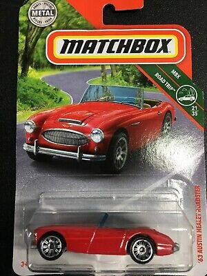 Matchbox # 21/35 - Austin Healy Roadster - 1/64 - Fhg81 