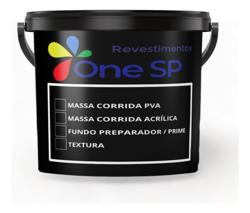 Massa Corrida Pva 5,7kg Branco Fosco