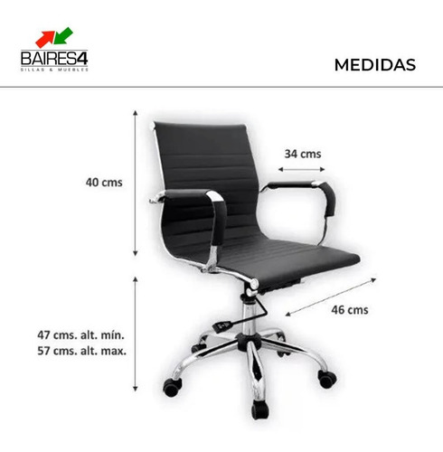 Imagen 6 de 6 de Sillón Alumin Bajo White Edition Homeoffice