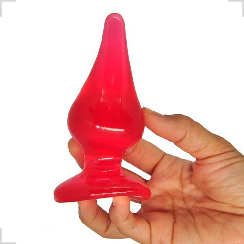 Plug Anal Expedition 10,5cm X 4,5cm Cor Vermelho
