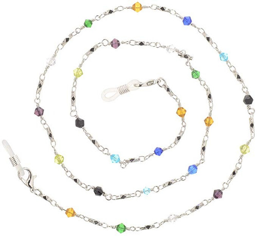 Sostenedor De La Cadena Con Cuentas De Cristal De La Lente C