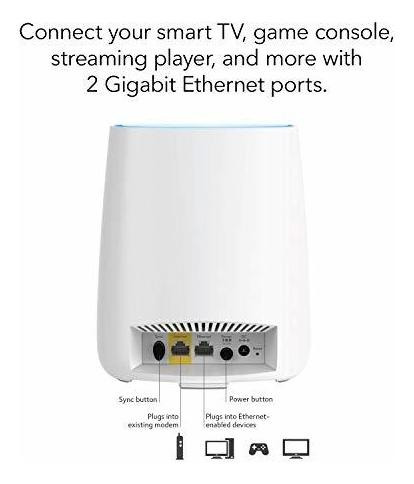 Imagen 3 de 7 de Netgear Orbi - Sistema De Malla Wifi Compacto Para Todo El