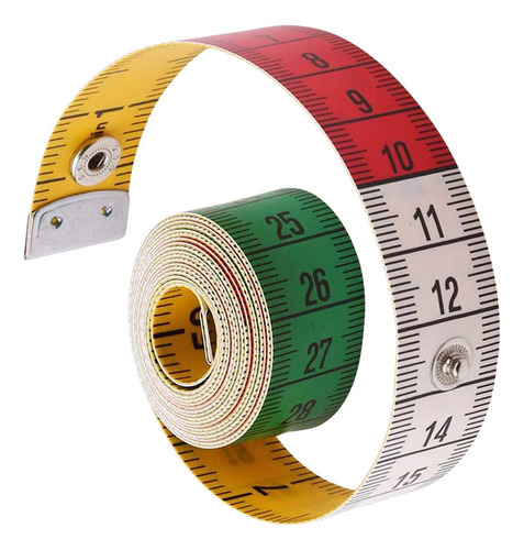 2 Fita Métrica, Régua De Medição De Escala Flexível E