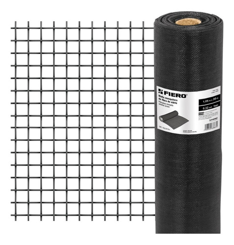 Malla Mosquitera, Fibra De Vidrio, Negra, 1.05 X 30 M  44995