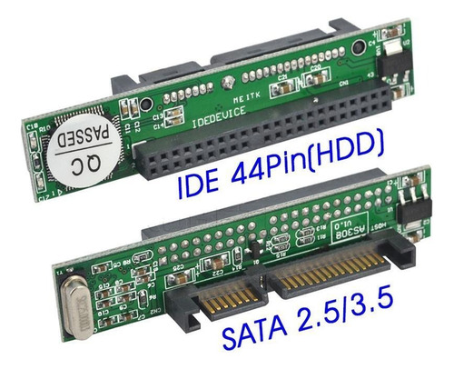 44pin Ide 2.5 A Sata Adaptador Riser 133gbps Hdd Disco Duro