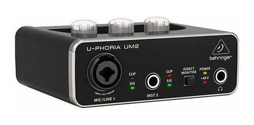 Behringer U-phoria Um2 Interfaz Audio Usb 2x2 Elite Pro