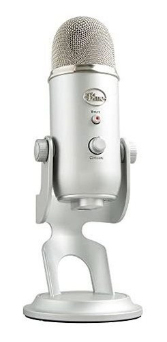 Microfono Usb Blue Yeti Para Grabacion Y Transmision En Pc 