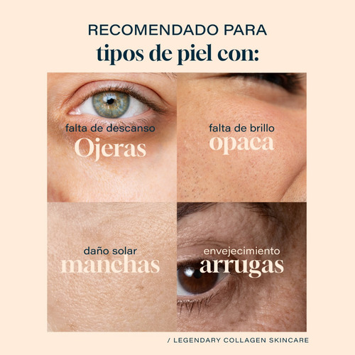 Imagen 6 de 7 de Crema Contorno De Ojos 30ml Acido Hialuronico Colageno