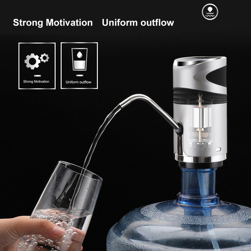 Bomba De Agua Eléctrica Automática Usb Carga For Botella De
