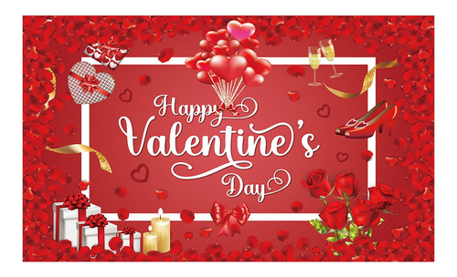Fondo Del Día De San Valentín Banner Foto Fondo