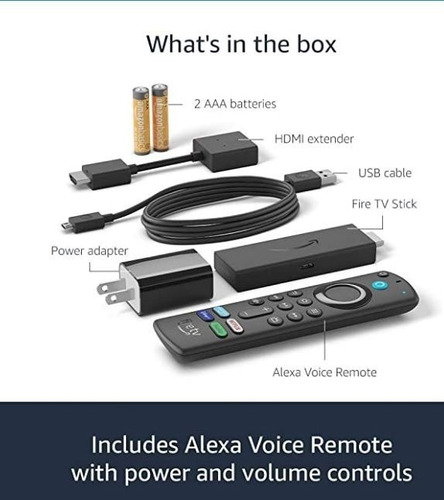 Imagen 2 de 2 de Fire Stick Con Control De Tv Y Comandos Por Voz Alexa