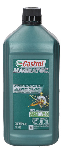 Aceite De Motor Castrol Magnatec Semi-sintetico 10w40 1l