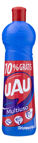 Detergente Multiuso Lavanda Uau Frasco 500ml Grátis 10% de Desconto