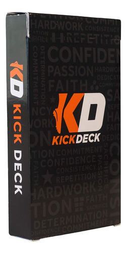 Programa De Entrenamiento De Fútbol Kick Deck | 52 Mazos De 