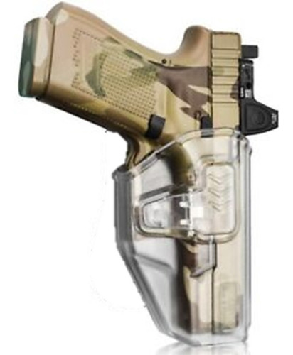 Imagen 2 de 10 de Holster Transparente Funda Per Fit Universal Clear Holster