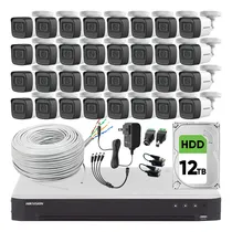 Comprar Epcom Kit De Video Vigilancia Turbo Hd 32 Camaras Metalicas De 5 Mp Con Micrófono Integrado Con Disco Duro 12tb Y Cable Utp Cat 5e \u002F B50kit-plus32-b+12tb Kit Cctv De Alta Resolución Y Audio