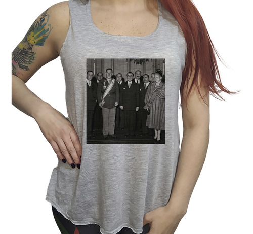 Musculosa Dama Juan Domingo Peron Foto Iconica Peronismo P4