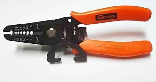 Imagem 3 de 3 de Decapador 6 Giettek Crimpa Corta Decapa Fios De 0.8 Á 2.6mm