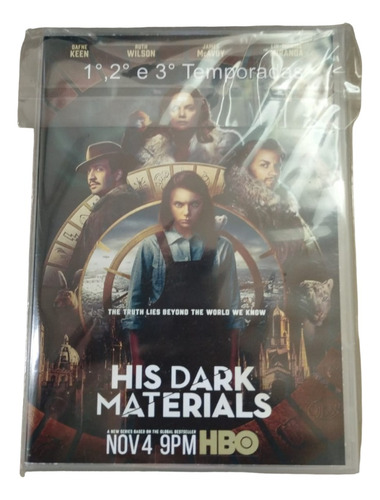 Dvd 1°, 2° E 3° Temporadas Série His Dark Materials