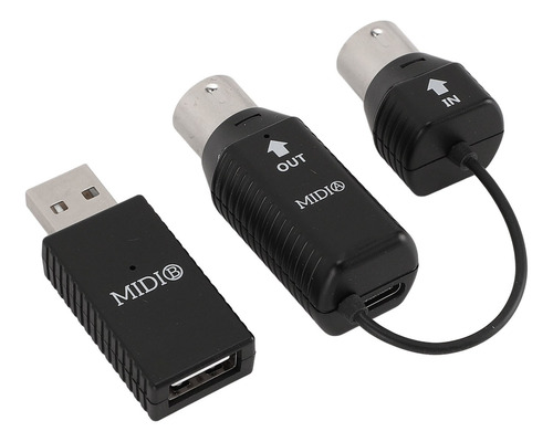 Adaptador Midi Sem Fio Professional Para Controlador Usb Par