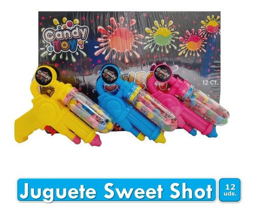 Candy Toy Juguete Sweet Shot Display X12 Unidades