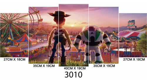 Cuadro Escalonado  Toy Story 1 3010
