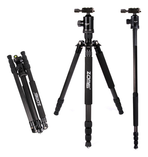 Zomei Z818c - Suporte de tripé portátil profissional da. Cor Z888C-Black