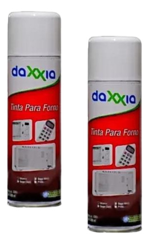 2 Tinta Daxxia P/ Forno Microondas Alta Temperatura Branca