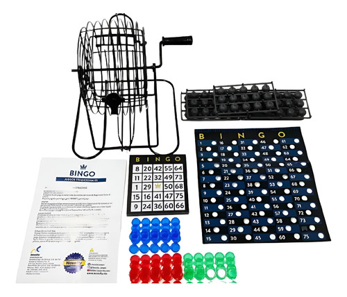 Juego De Mesa Set Bingo Foil Y Baraja Bicycle Jumbo