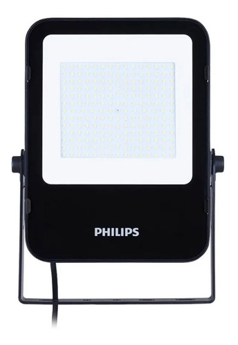 Foco LED de 150 W, 6500 K, Bivolt, Ip65, Bvl153, Philips, carcasa de color negro, luz blanca fría, 110 V