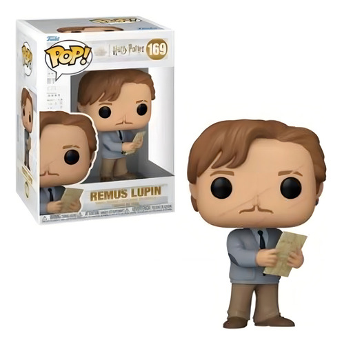 Figura Coleccionable Harry Potter - Lupin Con Mapa Funko Pop!