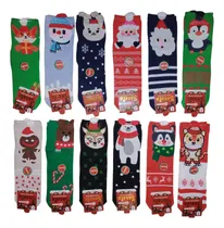 Comprar Medias Navideñas De Navidad ( 12 Medias) 