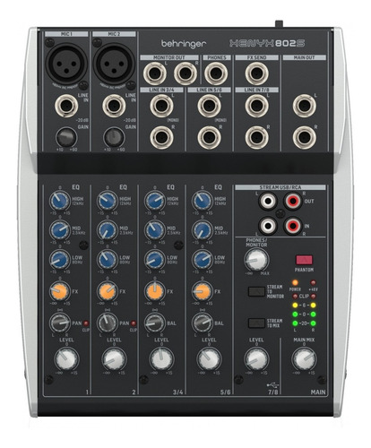 Mezclador Analógico Behringer Xenyx 802s - B Stock