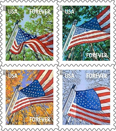 Usps Forever Stamps Una Bandera Para Todas Las Estaciones Fo