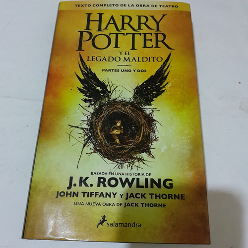Libro,harry Potter Y El Legado Maldito,parte1y2,rowling