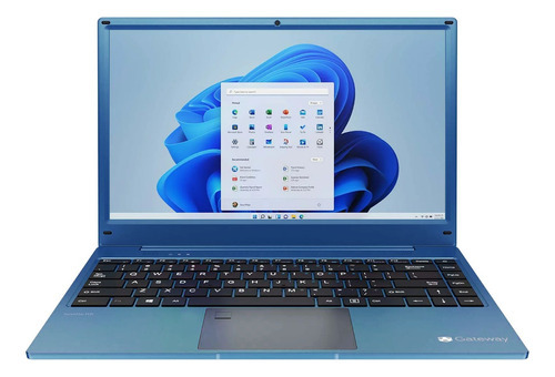 Notebook Gateway Ultra Slim 14.1 Amd Ryzen 8gb Ram 256gb Ssd Color Azul