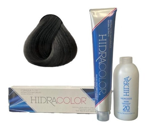  Hidracolor Tinte 90ml Tono 1 Negro