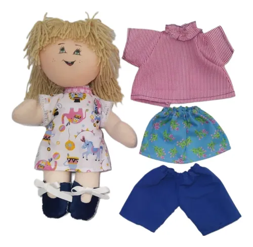 MUÑECAS TRAPO JUGUETES NIÑAS PELUCHE INFANTIL JUGUETERIA