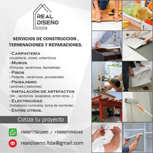 Maestro Constructor Reparaciones Terminaciones Remodelación