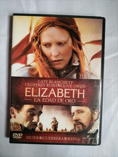 Elizabeth La Edad De Oro Película Dvd Original 