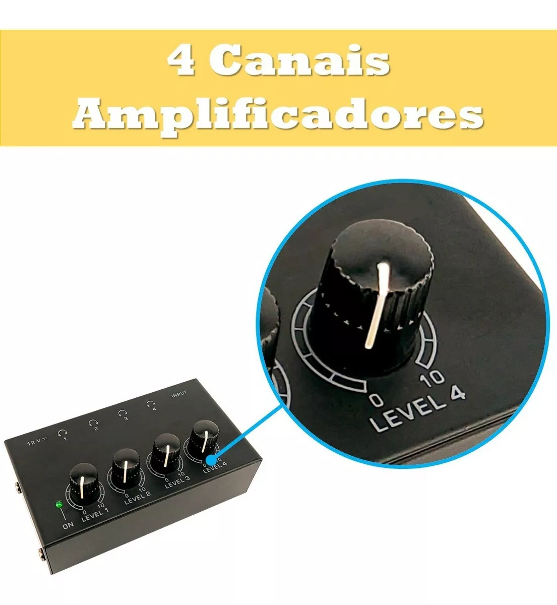 Segunda imagen para búsqueda de amplificador de audifonos