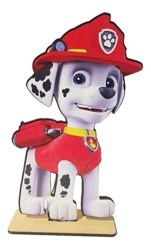 30 Souvenir+6 Centros+1 Gigante Paw Patrulla Canina Marshall