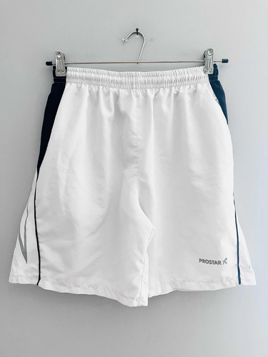 Short Deportivo Microfibra Blanco De Hombre Prostar (nike)