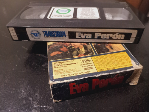 Eva Peron!! Película Nacional En Vhs!! (Usado)