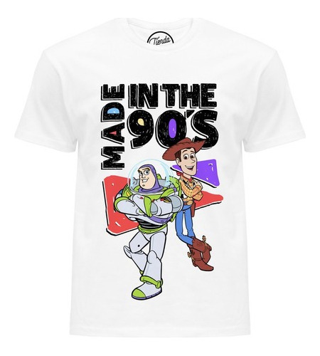 Playera Toy Story Buzz Y Woody Made In The 90's T-shirt