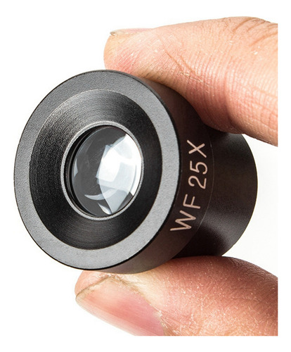 Ocular De Microscopio Wf25x, Campo De Visión De 12 Mm De Anc