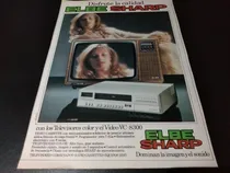 Comprar (pb363) Publicidad Clipping Televisores Elbe Sharp * 1980