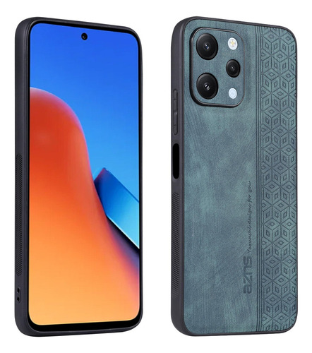 B Funda Trasera Retro Para Ropa De Piel Xiaomi Redmi 12